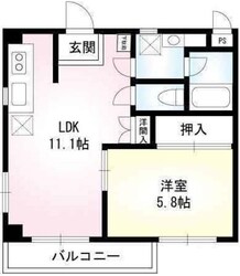 マンションルピナスの物件間取画像